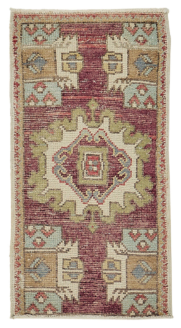 2x3 Vintage Turkish Small Rug – 50784
