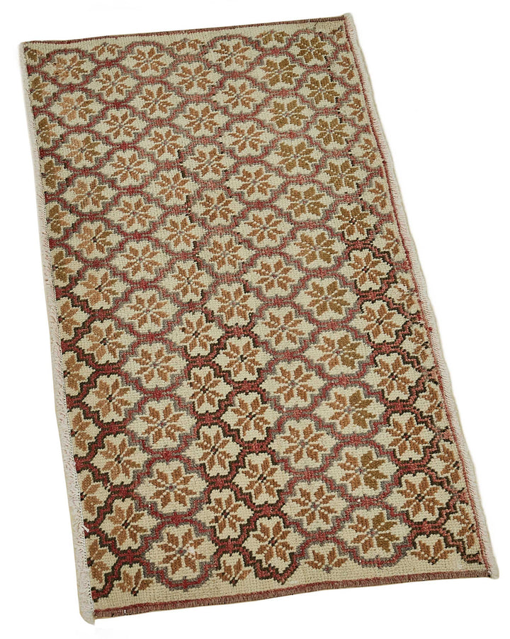 1x3 Vintage Turkish Small Rug – 50786