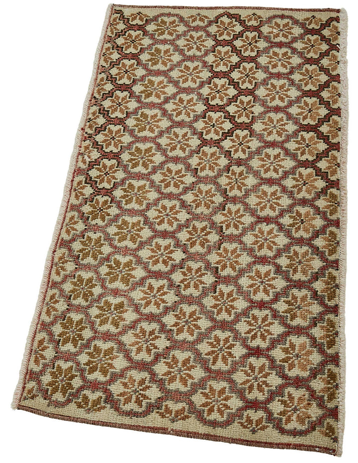 1x3 Vintage Turkish Small Rug – 50786