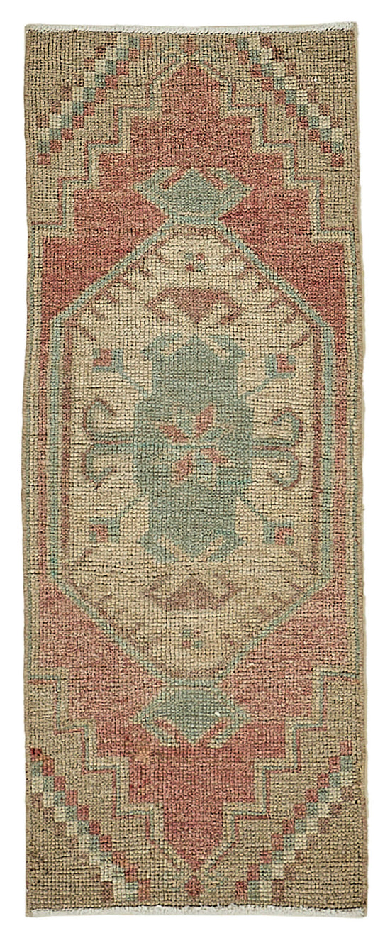 1x3 Vintage Turkish Small Rug – 50790