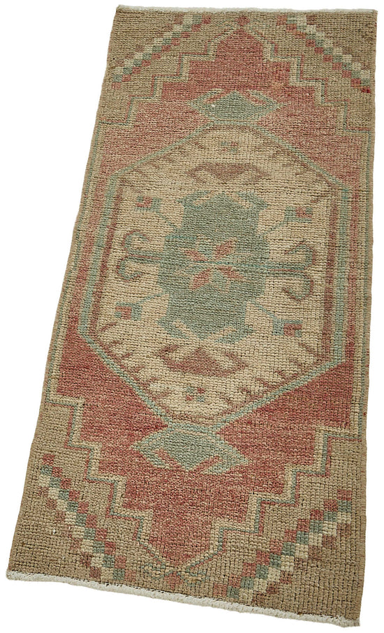 1x3 Vintage Turkish Small Rug – 50790