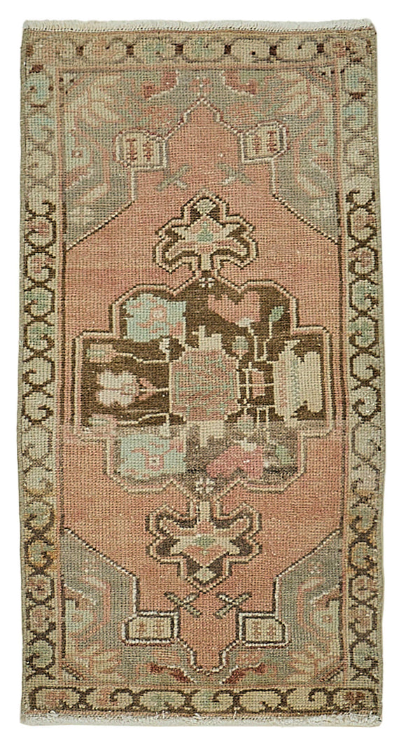 1x3 Vintage Turkish Small Rug – 50796