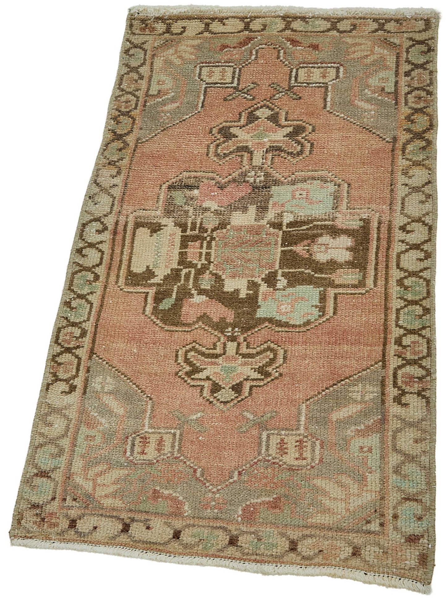 1x3 Vintage Turkish Small Rug – 50796