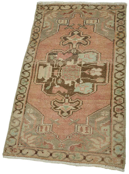 1x3 Vintage Turkish Small Rug – 50796