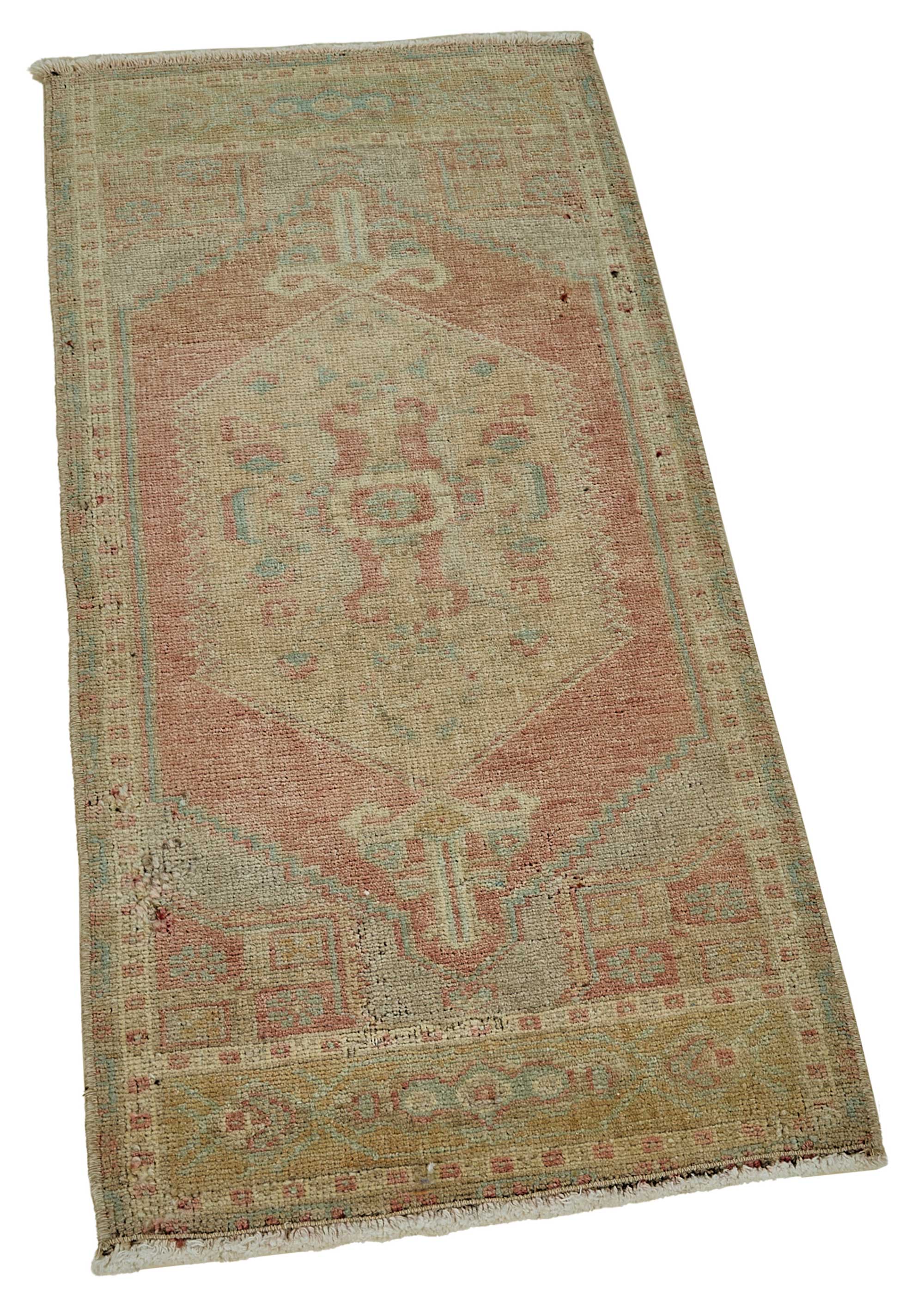 1x3 Vintage Turkish Small Rug – 50797