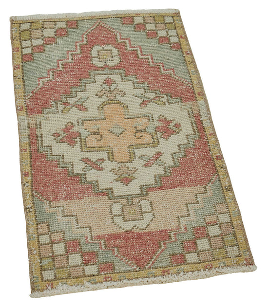 1x3 Vintage Turkish Small Rug – 50799