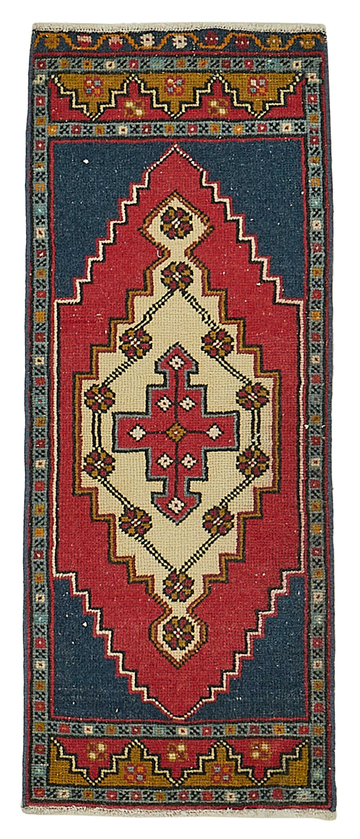 1x3 Vintage Turkish Small Rug – 50801