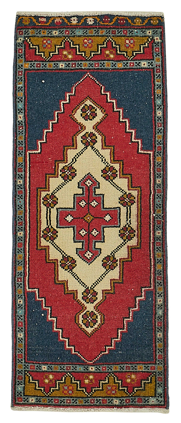1x3 Vintage Turkish Small Rug – 50801