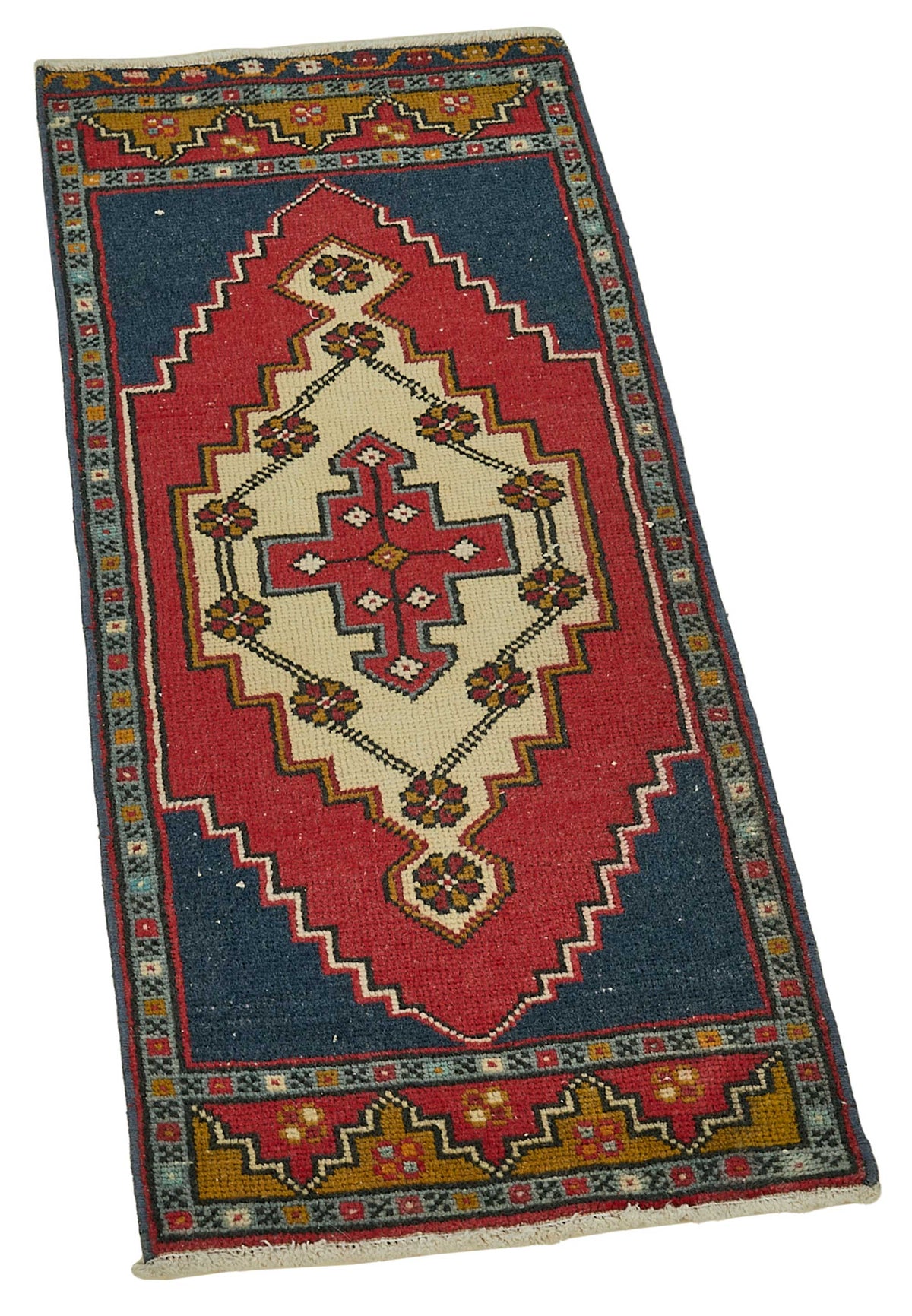 1x3 Vintage Turkish Small Rug – 50801