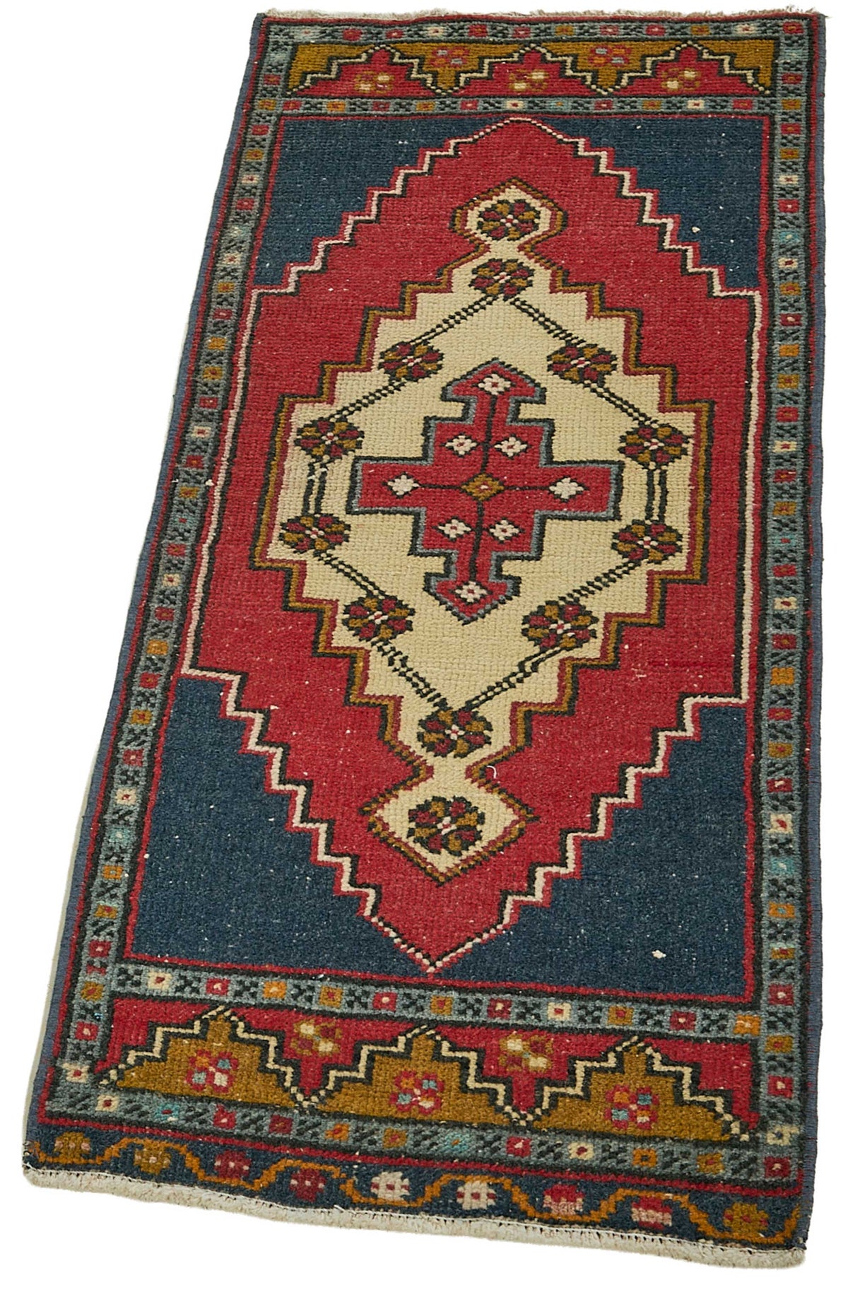 1x3 Vintage Turkish Small Rug – 50801