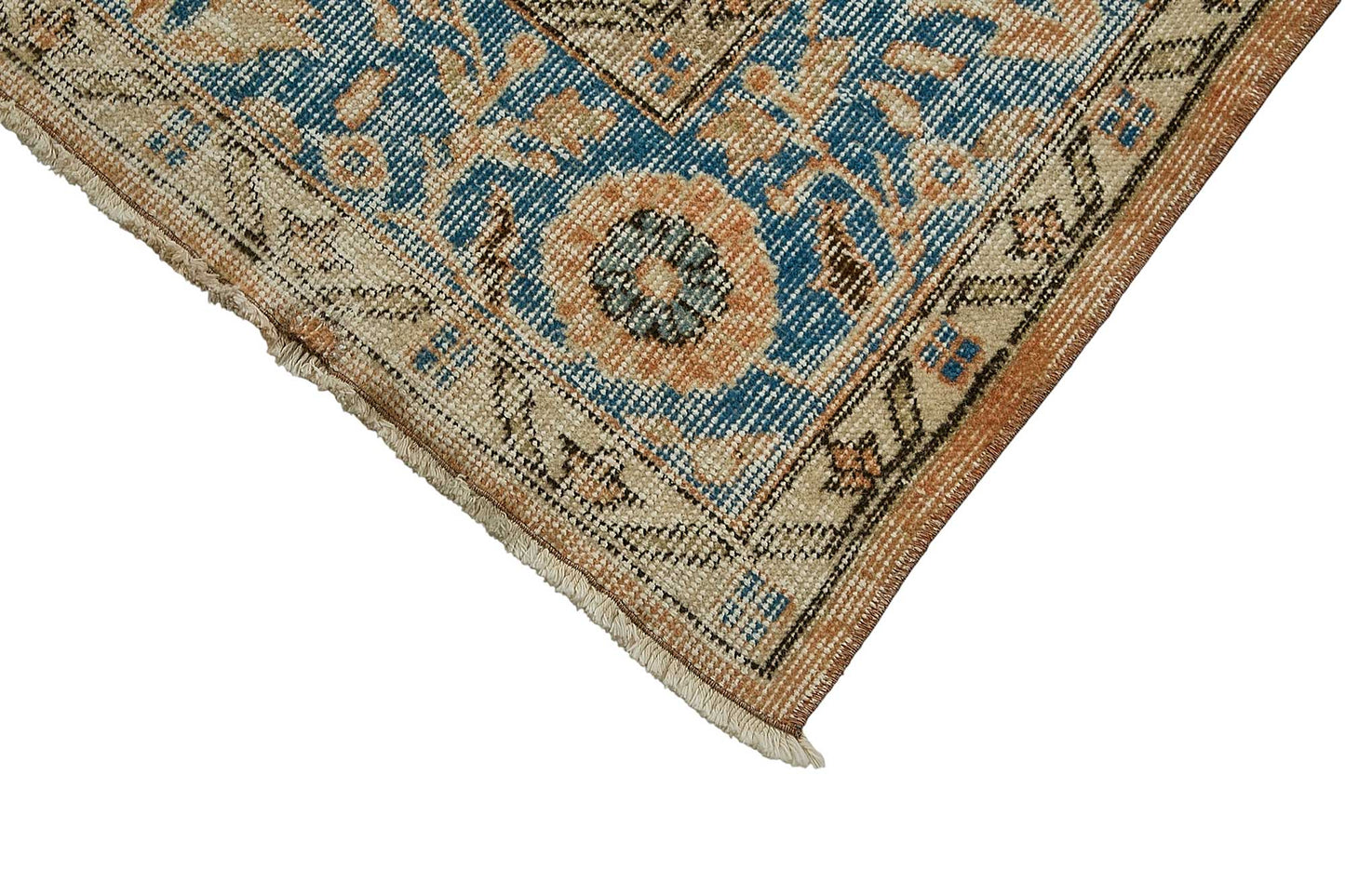 7x10 Hand-Knotted Turkish Vintage Rug - 50803