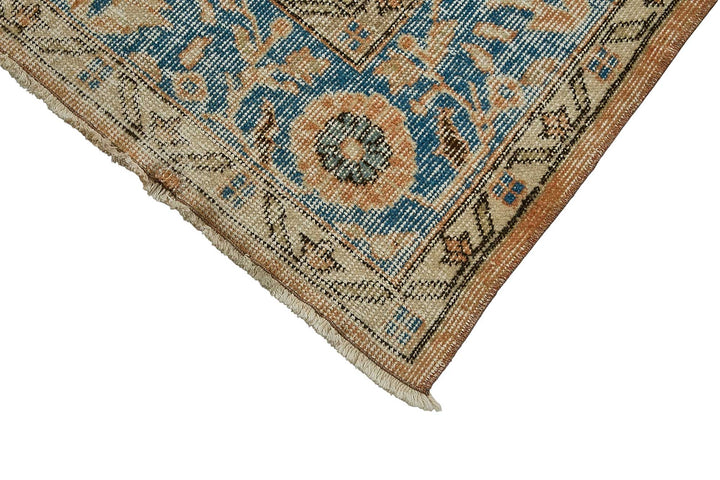 7x10 Hand-Knotted Turkish Vintage Rug - 50803