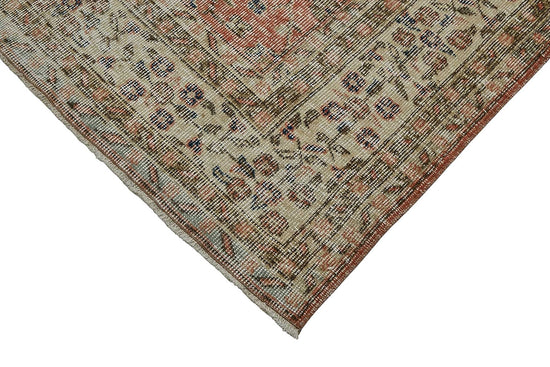 7x10 Hand-Knotted Turkish Vintage Rug - 50804