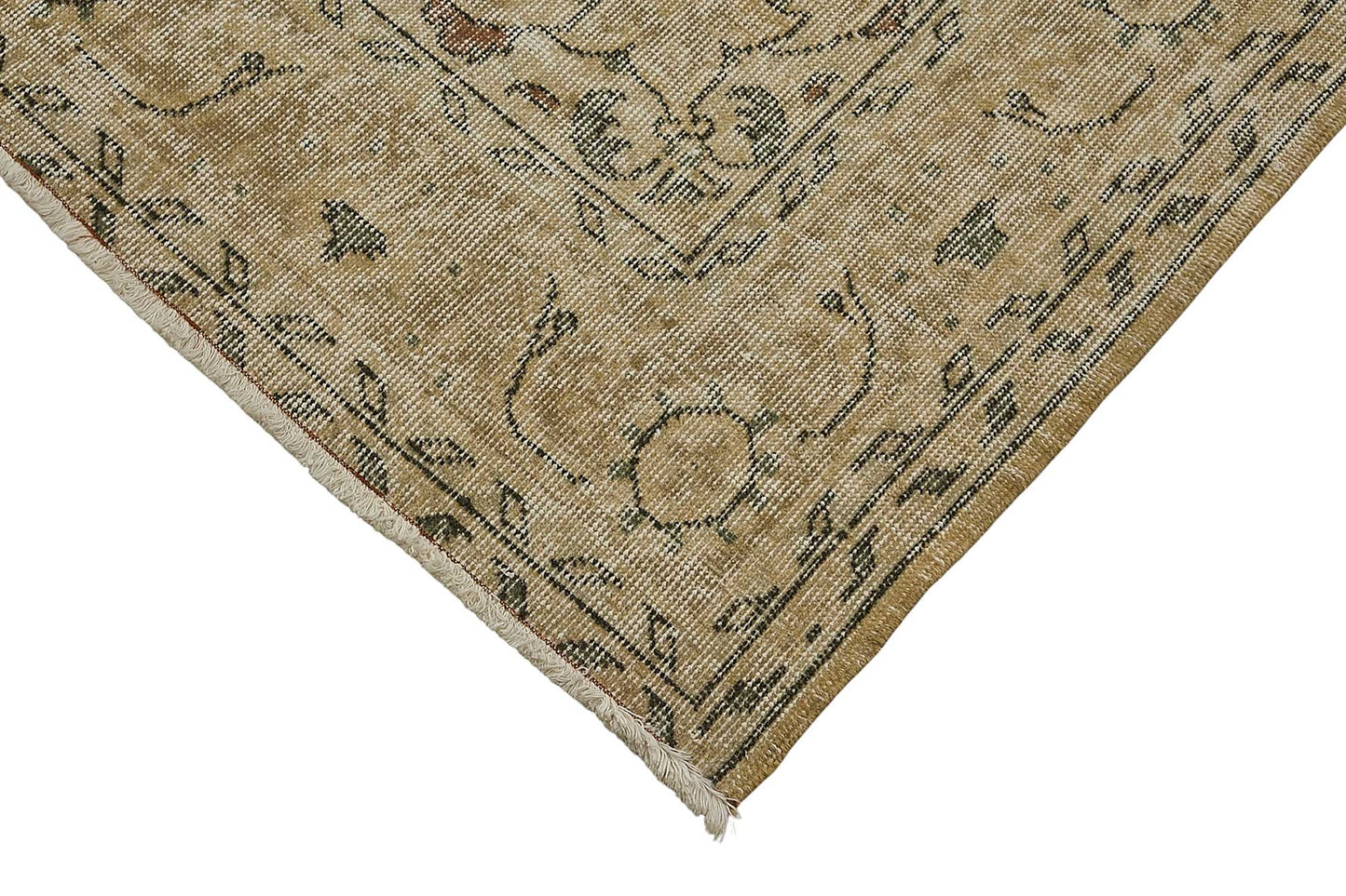 7x10 Hand-Knotted Turkish Vintage Rug - 50805