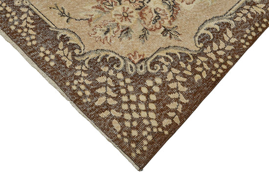 7x10 Hand-Knotted Turkish Vintage Rug - 50806