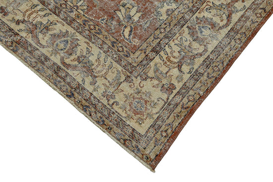 7x10 Hand-Knotted Turkish Vintage Rug - 50807