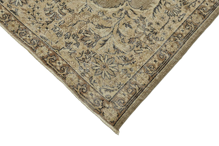 7x10 Hand-Knotted Turkish Vintage Rug - 50808