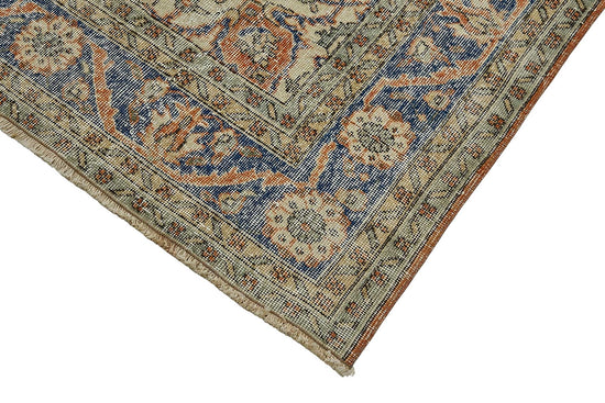 7x10 Hand-Knotted Turkish Vintage Rug - 50809