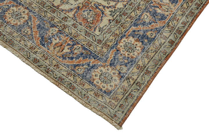 7x10 Hand-Knotted Turkish Vintage Rug - 50809