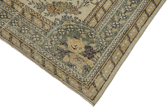 7x10 Hand-Knotted Turkish Vintage Rug - 50810