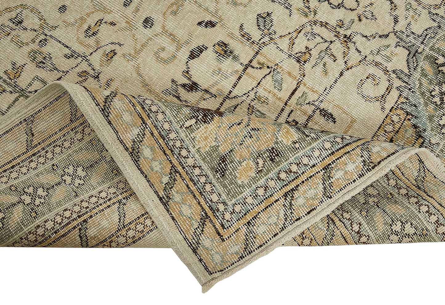 7x10 Hand-Knotted Turkish Vintage Rug - 50810