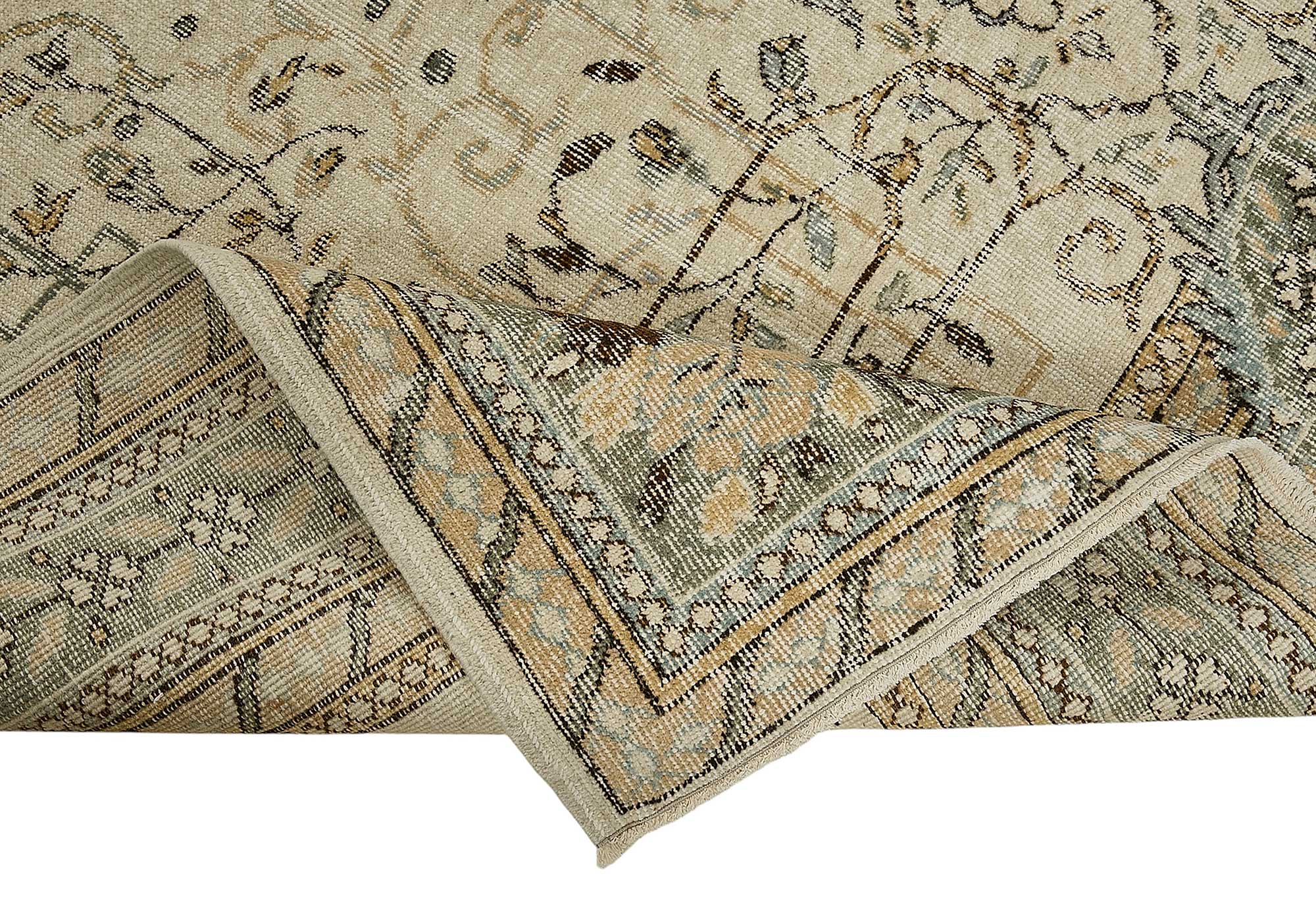 7x10 Hand-Knotted Turkish Vintage Rug - 50810
