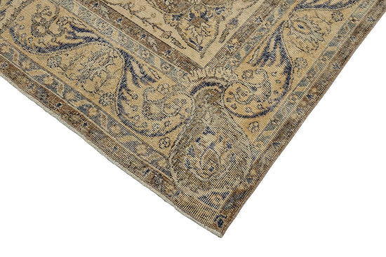 7x11 Hand-Knotted Turkish Vintage Rug - 50812