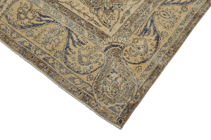 7x11 Hand-Knotted Turkish Vintage Rug - 50812
