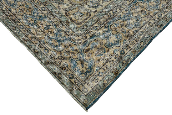 7x10 Hand-Knotted Turkish Vintage Rug - 50813