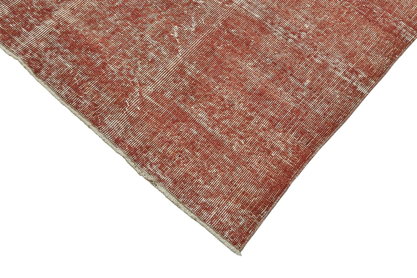 7x10 Hand-Knotted Turkish Vintage Rug - 50814