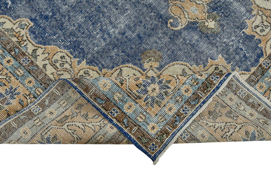 7x10 Hand-Knotted Turkish Vintage Rug - 50817