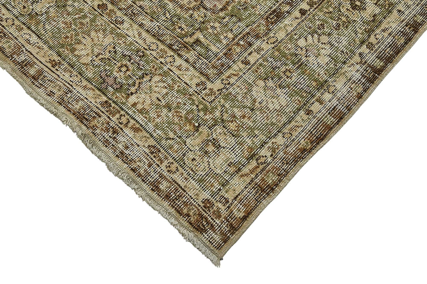 7x11 Hand-Knotted Turkish Vintage Rug - 50819