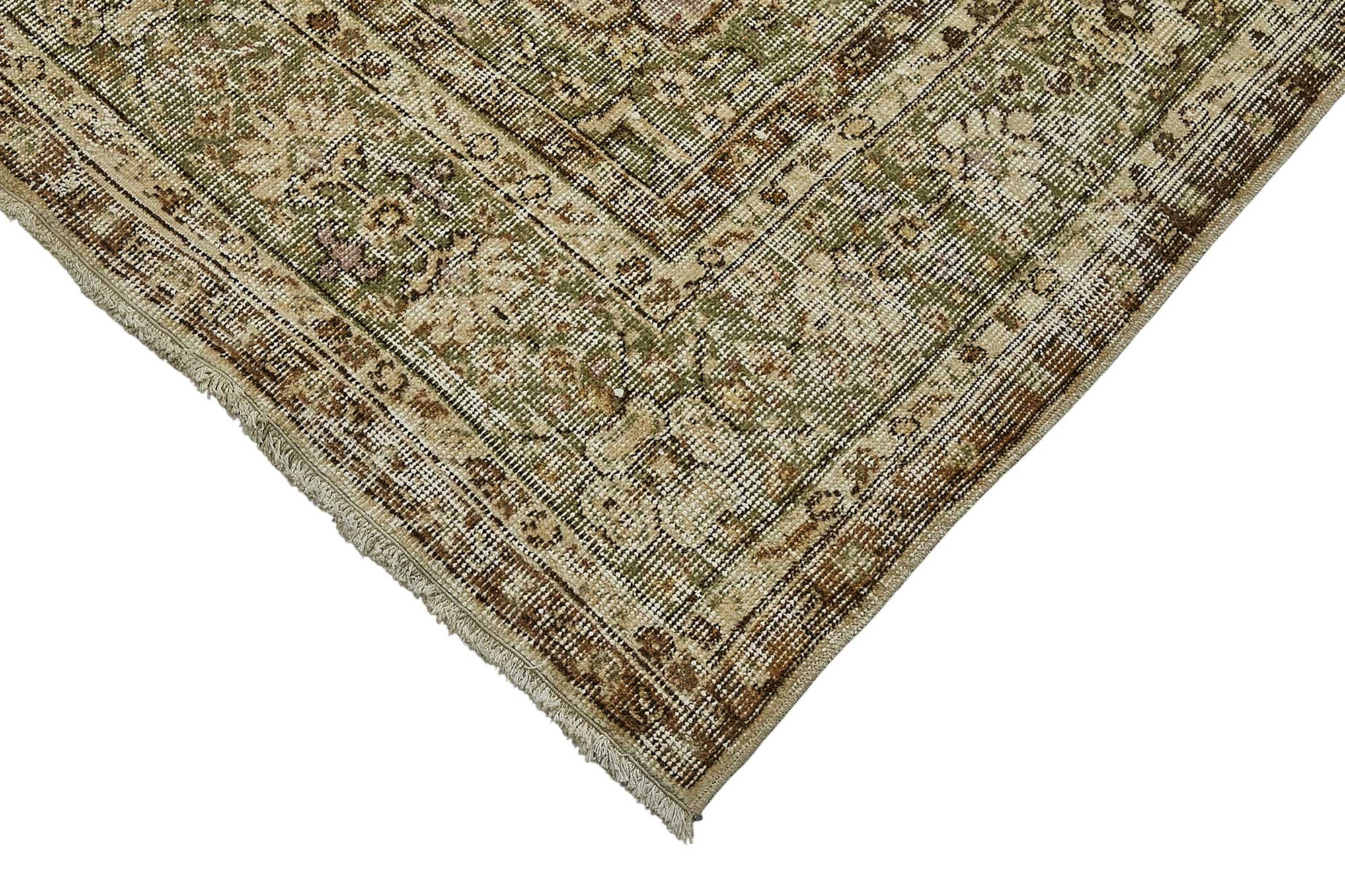 7x11 Hand-Knotted Turkish Vintage Rug - 50819