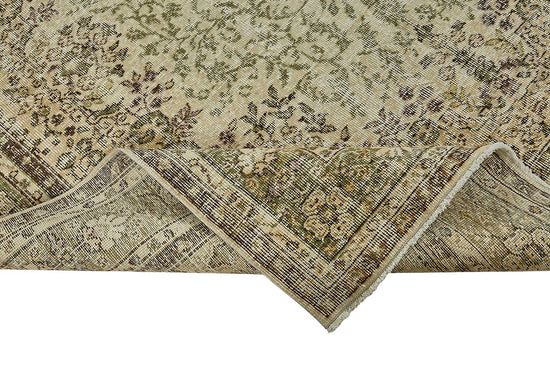 7x11 Hand-Knotted Turkish Vintage Rug - 50819