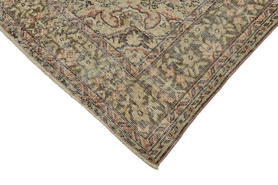 7x10 Hand-Knotted Turkish Vintage Rug - 50820