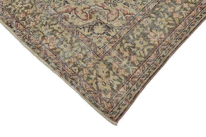 7x10 Hand-Knotted Turkish Vintage Rug - 50820