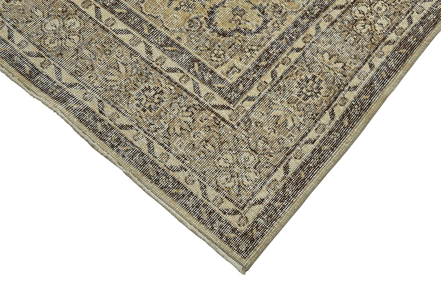 7x11 Hand-Knotted Turkish Vintage Rug - 50823