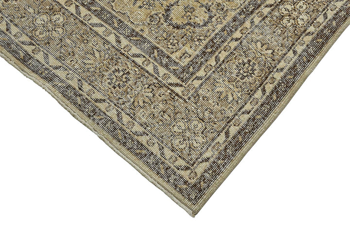 7x11 Hand-Knotted Turkish Vintage Rug - 50823