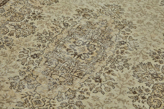 7x11 Hand-Knotted Turkish Vintage Rug - 50823