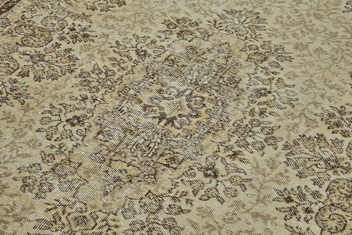7x11 Hand-Knotted Turkish Vintage Rug - 50823