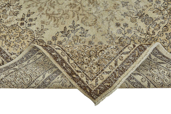 7x11 Hand-Knotted Turkish Vintage Rug - 50823