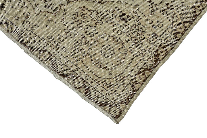 7x10 Hand-Knotted Turkish Vintage Rug - 50824