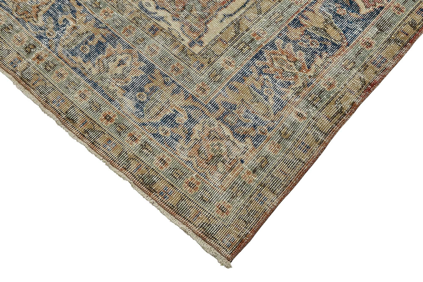 7x10 Hand-Knotted Turkish Vintage Rug - 50826