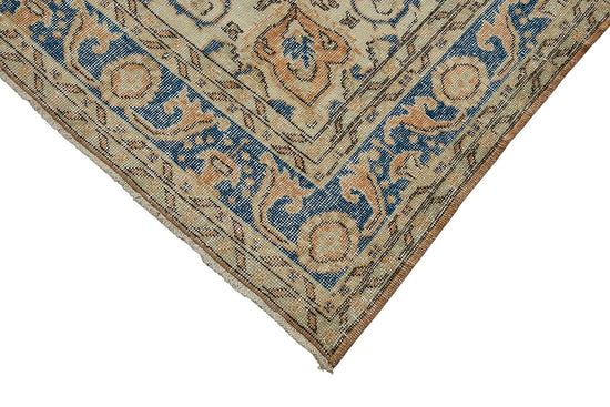 7x10 Hand-Knotted Turkish Vintage Rug - 50827