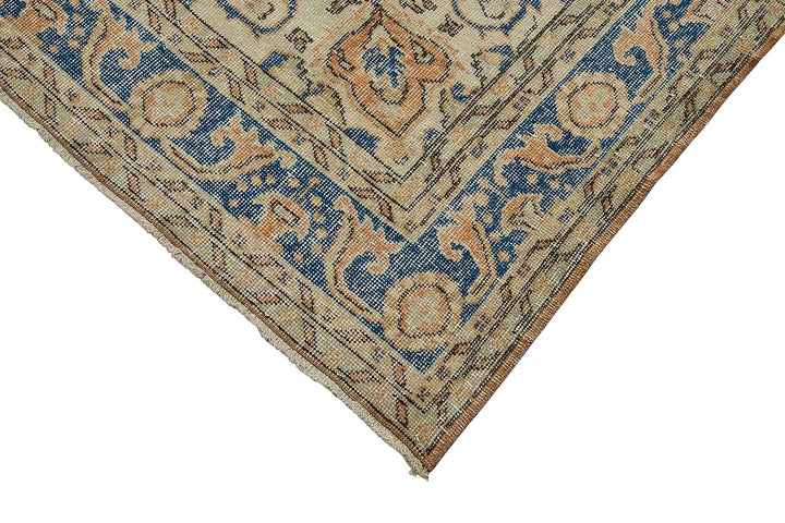 7x10 Hand-Knotted Turkish Vintage Rug - 50827