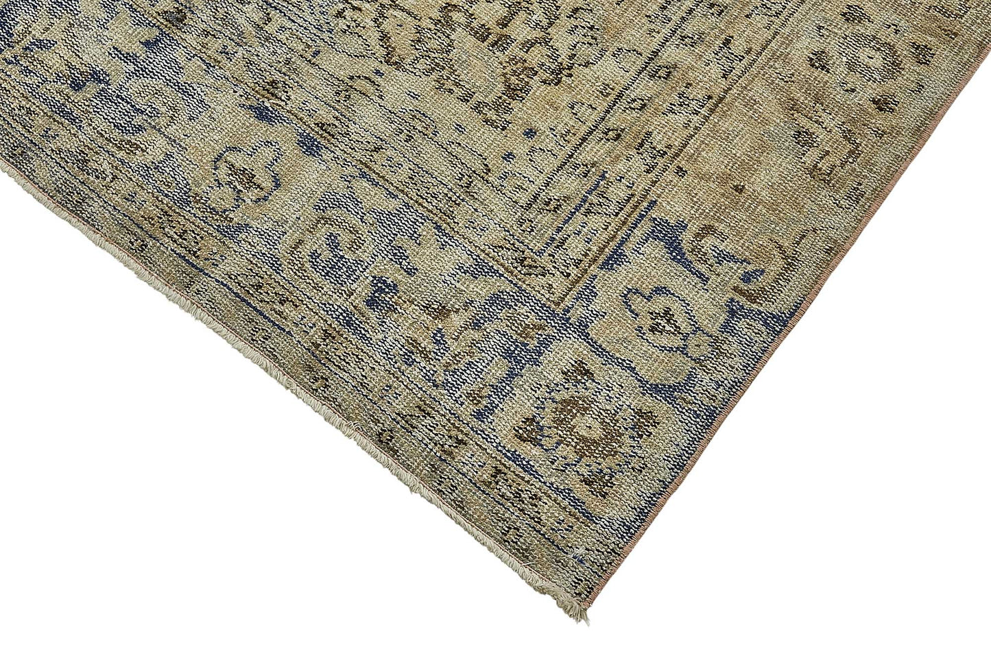 7x11 Hand-Knotted Turkish Vintage Rug - 50834