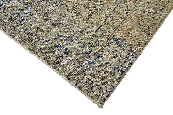 7x11 Hand-Knotted Turkish Vintage Rug - 50834