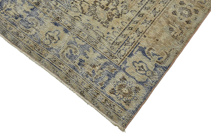 7x11 Hand-Knotted Turkish Vintage Rug - 50834