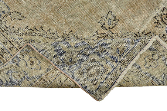 7x11 Hand-Knotted Turkish Vintage Rug - 50834