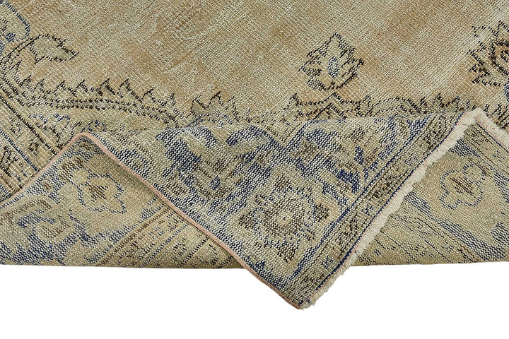 7x11 Hand-Knotted Turkish Vintage Rug - 50834
